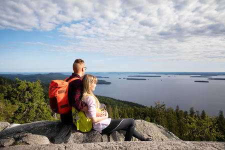 Blick vom Ukko-Koli auf den Pielinen-See (c) Visit Finland / Harri Tarvainen