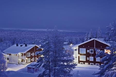 Apartmenthäuser des Lapland Hotel Äkäshotelli