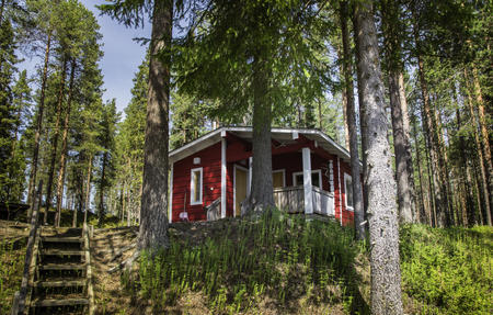 Blockhäuser und Ferienhütten in Finnland